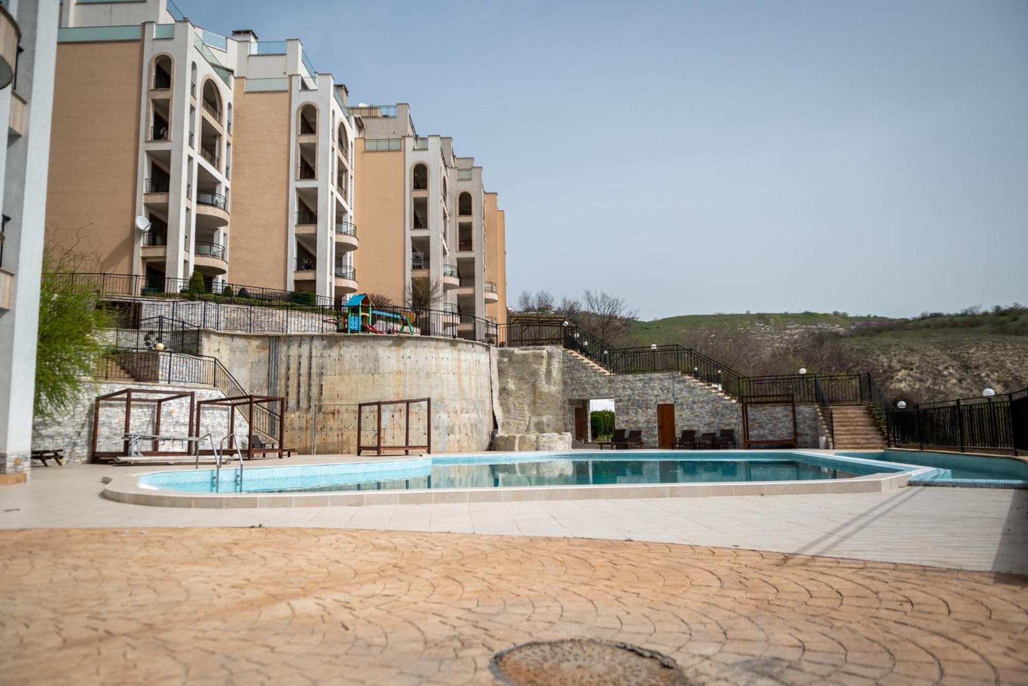 Queen'S Garden Balchik Apartment Exterior foto